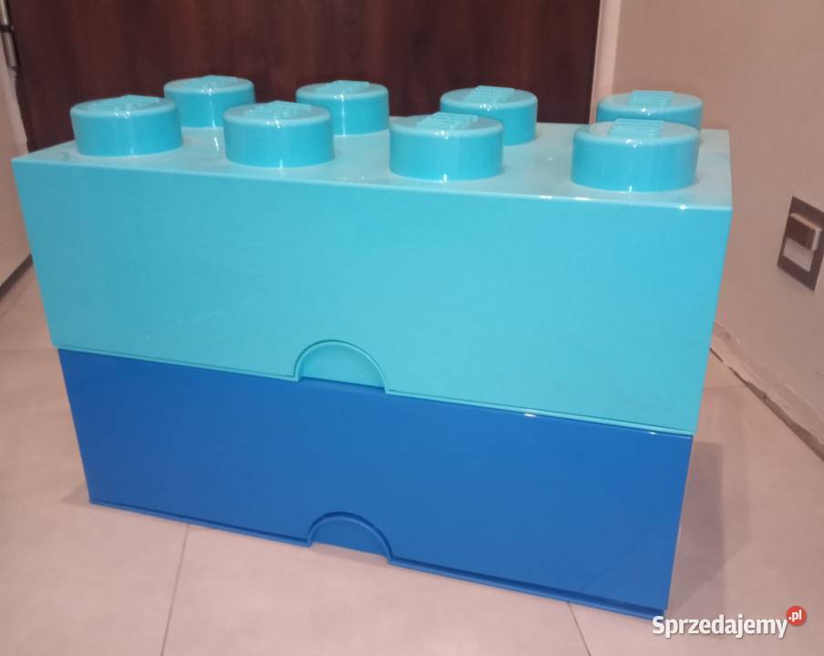 Dwa pojemniki LEGO kujawsko-pomorskie Toruń sprzedam