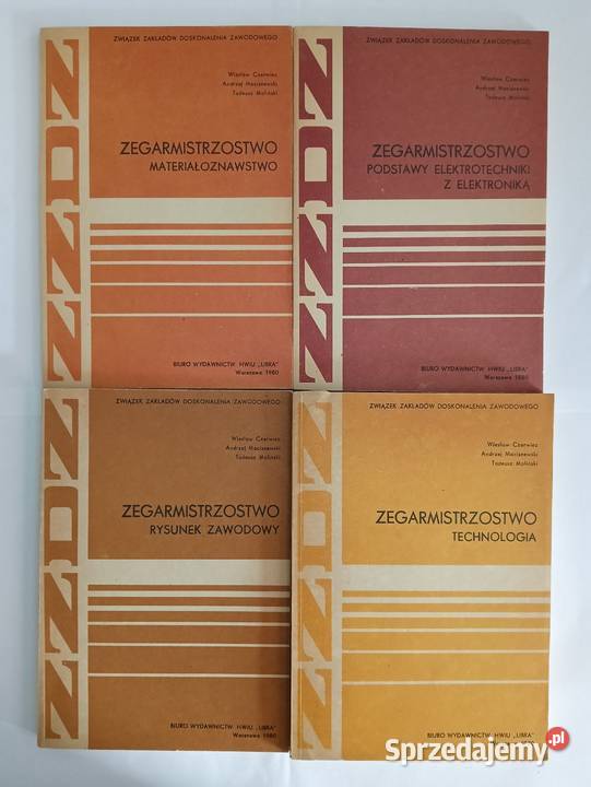 Podręcznik PRL ZZDZ Zegarmistrzostwo Czerwiec zachodniopomorskie Koszalin