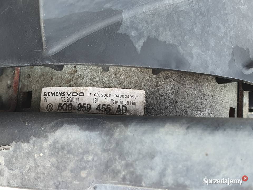 Wentylator Chlodnicy Obudowa Wentylatora Skoda Łódź