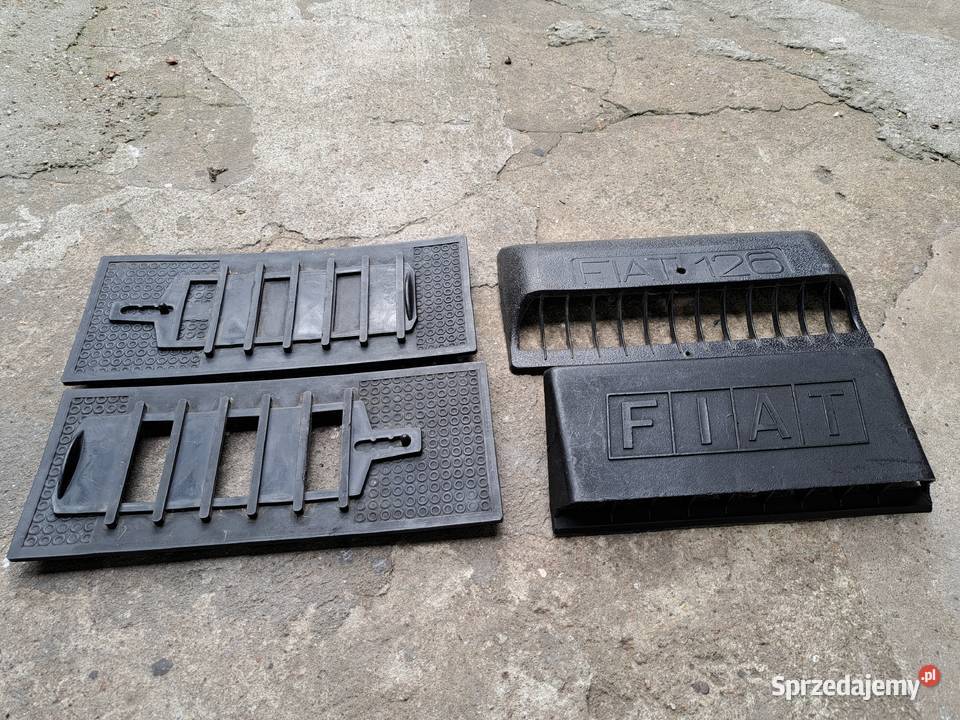 Zasłonki powietrza klapy silnika fiat126p 125p Leszno