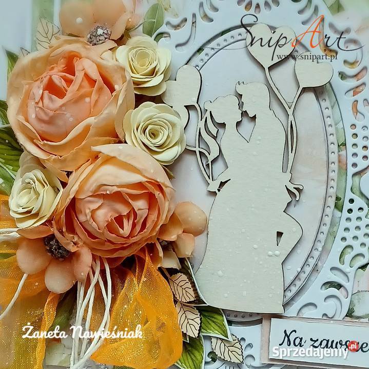 KARTKA ŚLUBNA pamiątka ślubna Mszana Dolna