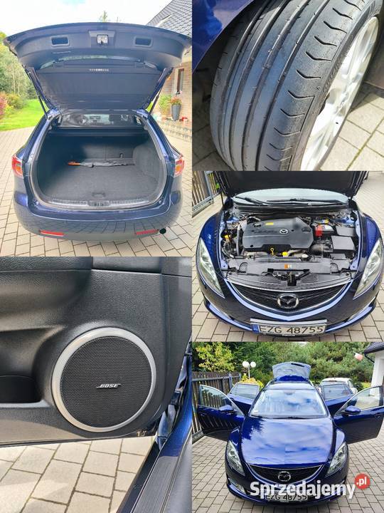 Mazda 6 Pierwszy lakier 100 bezwypadkowa Zgierz