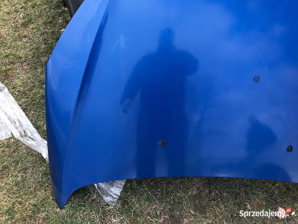 PEUGEOT 407 MASKA PRZÓD KNND POKRYWA NIEBIESKA Zbierkowo