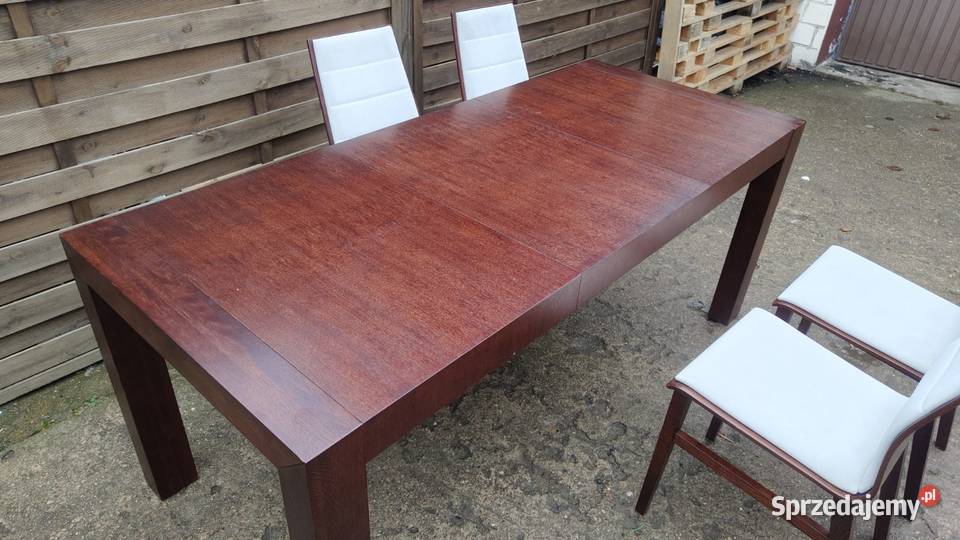 Komplet Paged stół rozkładany Cuba 4 krzesła mazowieckie Warszawa