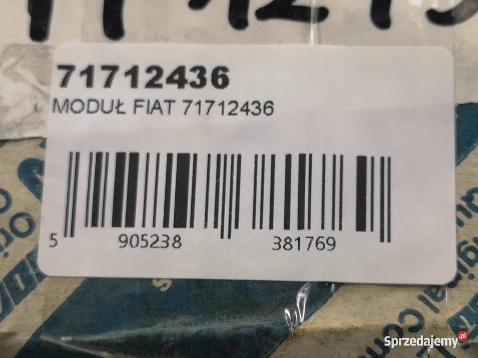 MODUŁ STEROWNIK ECU LANCIA Y 12 1995 71712436