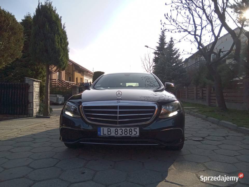 Mercedes Benz W213 klasa E 20 automat 150 9 G Biała Podlaska sprzedam