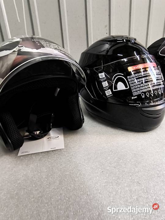 Kaski motocyklowe Wszystkie rozmiary Plecka Dąbrowa