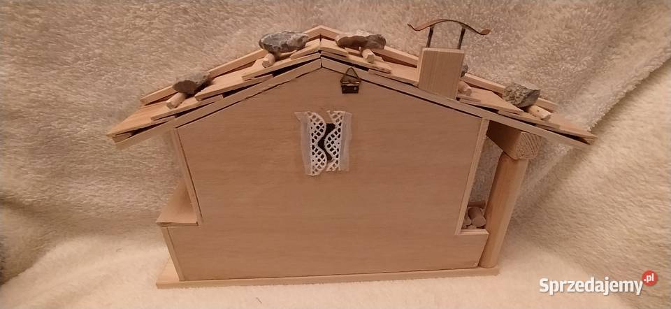 Obraz drewniany przedstawiający dom bawarski w dolnośląskie Wałbrzych