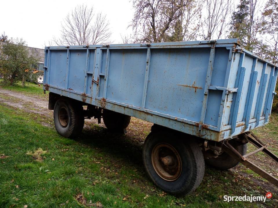 Przyczepa rolnicza HL sztywna 8 ton Chełm
