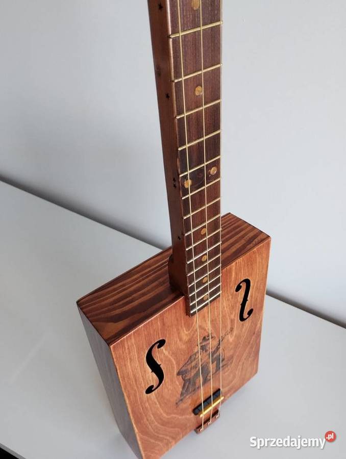 Gitara Cigar Box Guitar elektroakustyczna Zielona Góra