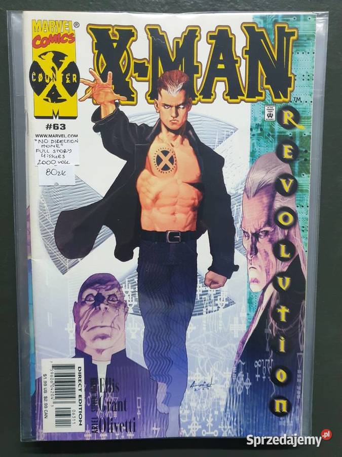 XMan No Direction Home 4 komiksy Marvel USA Amerykańskie pomorskie Gdynia