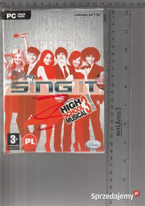DISNEY SING IT High School Musical 3 PC Pruszków