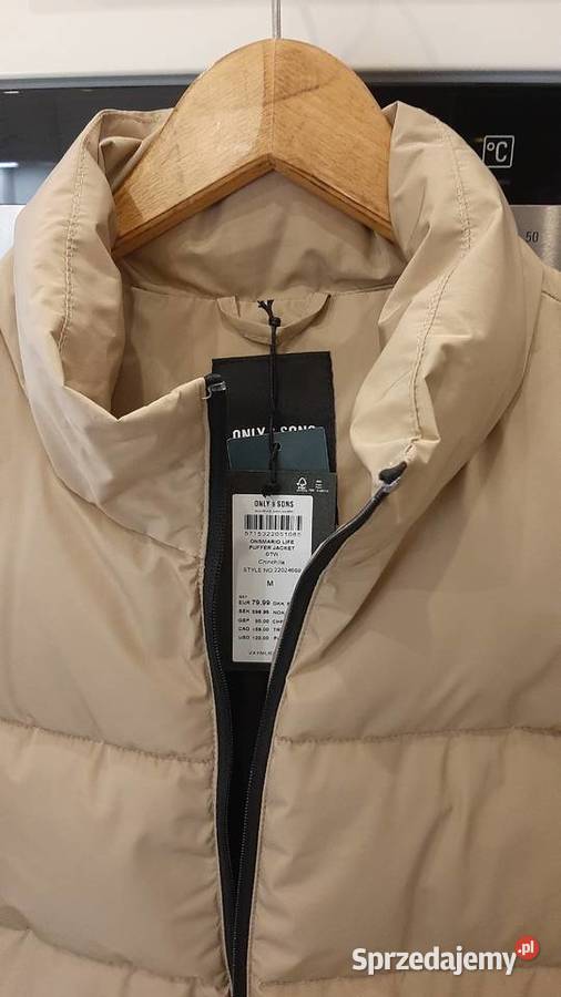 Kurtka Ocieplana Pikowana Męska ONLY SONS M j Nowa Sól