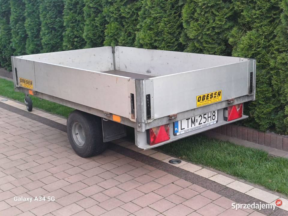 Przyczepa samochodowa lekka750 dmc Tomaszów Lubelski sprzedam