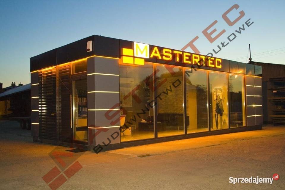 PAWILON HANDLOWY KONTENER BIUROWY mastertec podkarpackie Jarosław