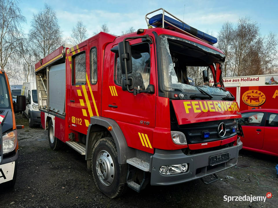 Mercedes inny Atego 918 Straż Pożarna 4X4 2006 wspomaganie kierownicy Syców
