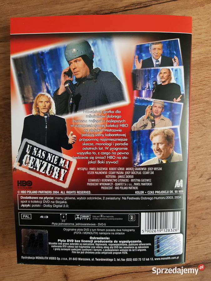 Płyta DVD HBO na stojaka 1 śląskie