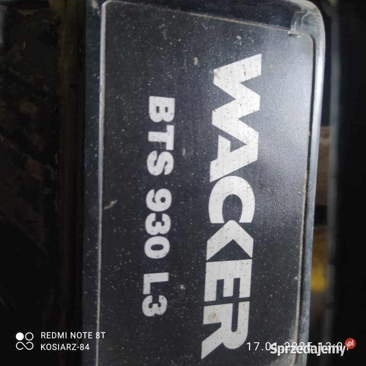 szarpak piła do betonu WACKER 930 MAKITA 6410 Borki