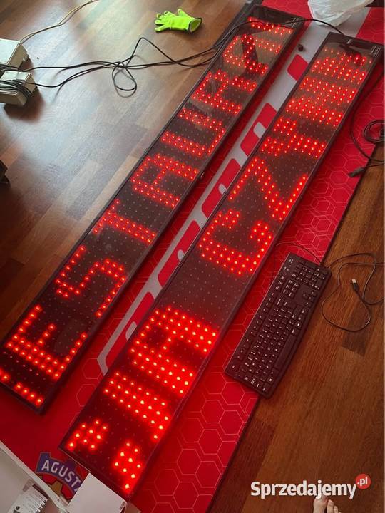 Wyświetlacz tekstowy LED mazowieckie Warszawa