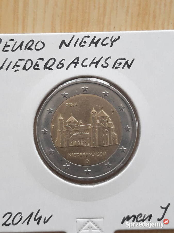 2 Euro Niedersachsen Niemcy 2014 rmen J Konin sprzedam