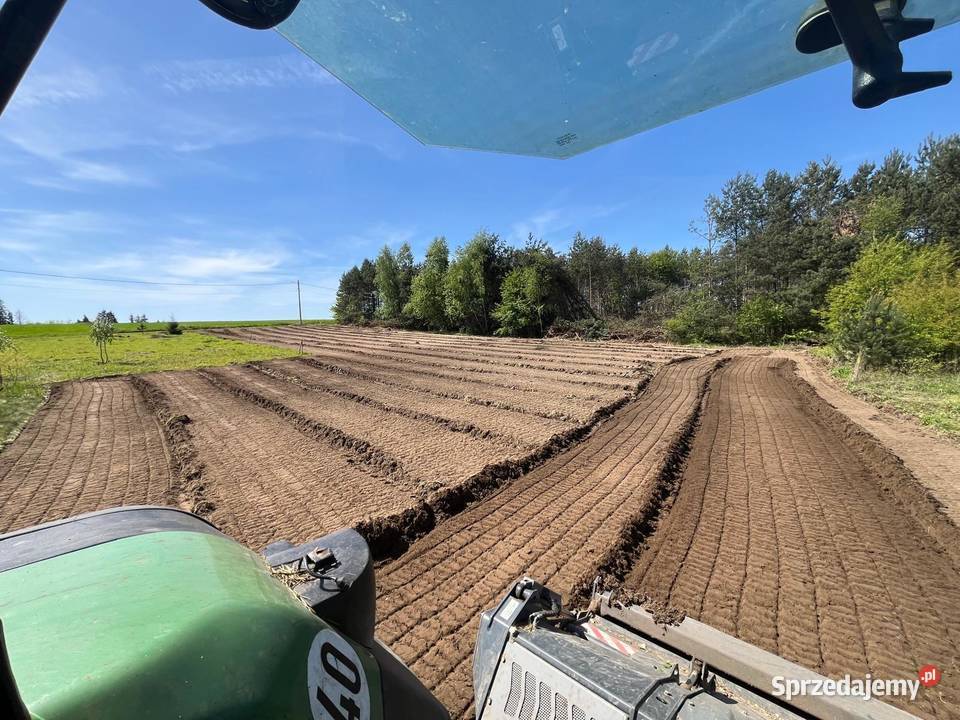 Mulczer wgłębny czyszczenie działek mulczowanie Kraków ogród