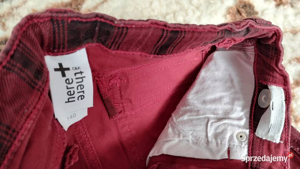 spodnie jeansowe dziewczęce rozmiar 140 Poznań