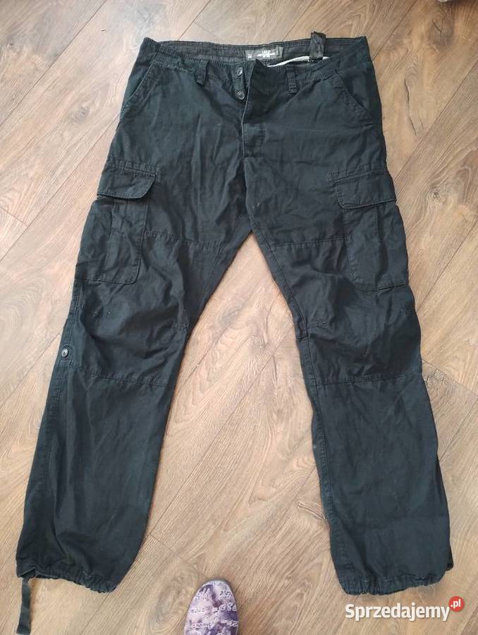 Spodnie Cargo bojówki H M małopolskie Bochnia