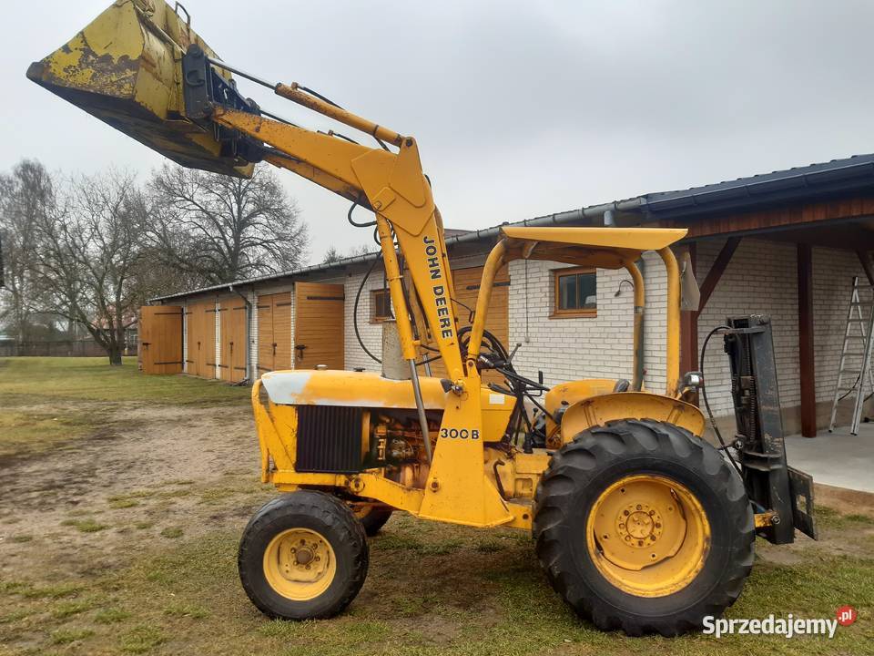 Ładowarka kołowa rolnicza John Deere ładowacz Pozostałe Suchożebry