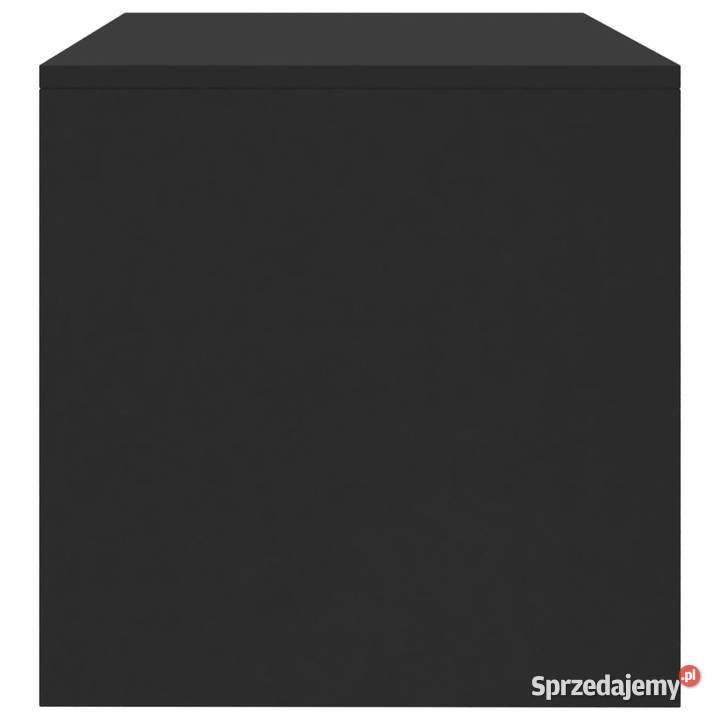 Szafka pod TV czarna 120x40x40 materiał Warszawa