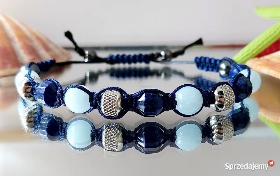 BRANSOLETKA ZNAK ZODIAKU WODNIK RYBY STAL Częstochowa