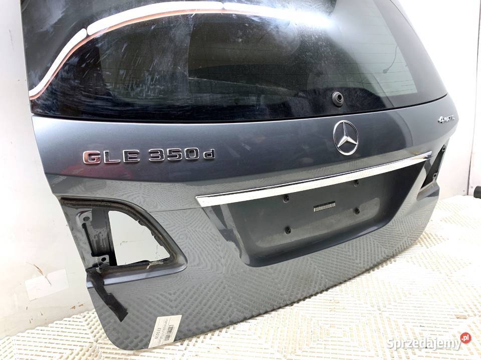 KLAPA TYŁ MERCEDES GLE SUV 1518 TYLNA BAGAŻNIKA osobowe