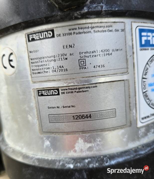 Nóz pierścieniowy FREUND śląskie