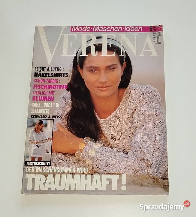 Burda Verenarobótki na drutach robótki ręczne