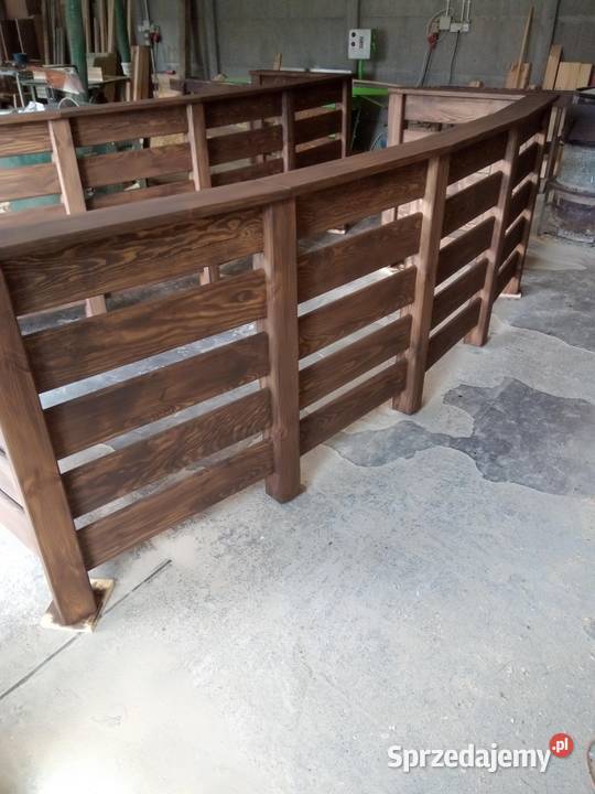 Balustrada drewniana Gniezno