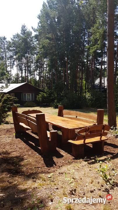 meble ogrodowe dęb jesion 300 x 100 stół z Przysucha sprzedam