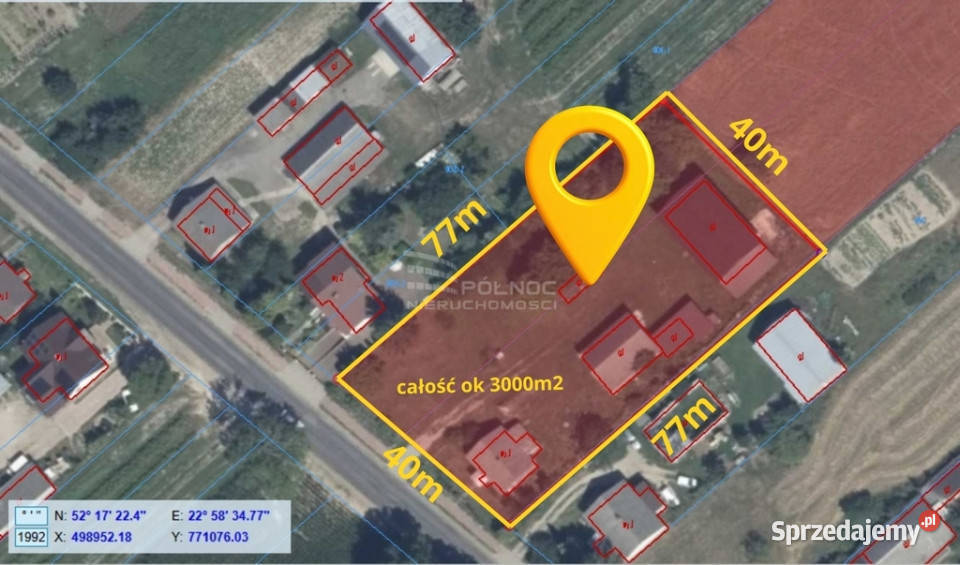 Tanie i ciche siedlisko na wsi z potencjałem