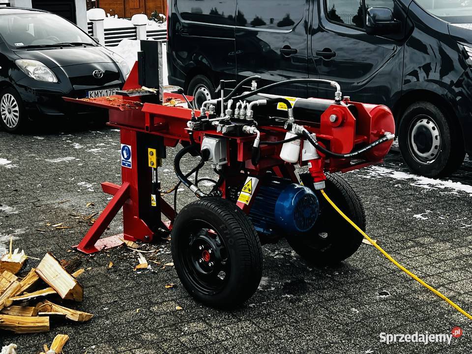 Łuparka hydrauliczna pozioma do drewna mocna małopolskie sprzedam
