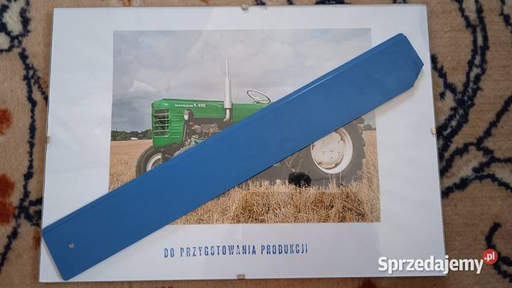 Obrazek z ciągnikiem Ursus 4011 pamiątka Lublin