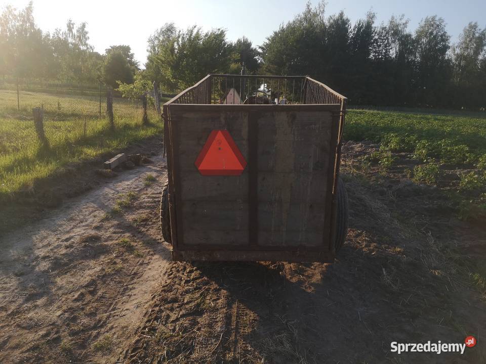 Wózek dwukołowy do traktora Parczew