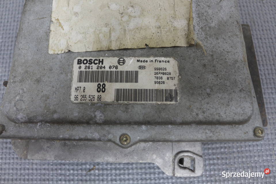 Peugeot 406 30 v6 komputer sterownik 0261204076 Prochowice