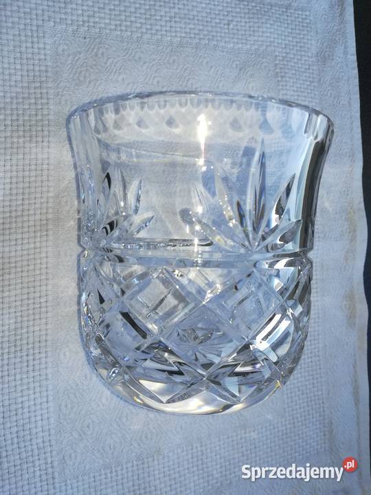 kryształowy wazon ciężki kryształ elegancki pomorskie Gdańsk sprzedam