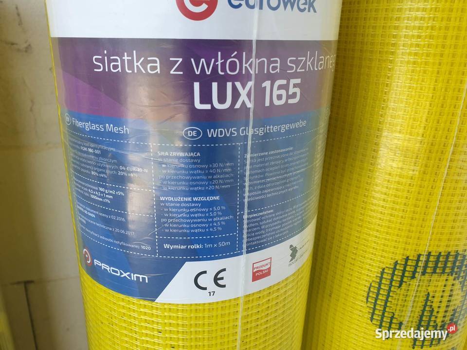 Siatka elewacyjna podtynkowa LUX165 eurowek Radomsko