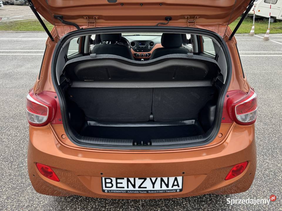 Hyundai i10 BENZYNA Automat Ledy Klimatyzacja 66KM Motoryzacja Konin