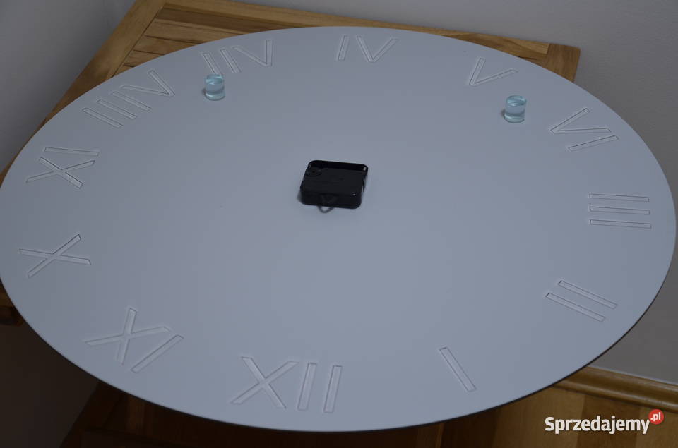 duży 60 włoski zegar ścienny glamour lustrzany lubelskie Zamość