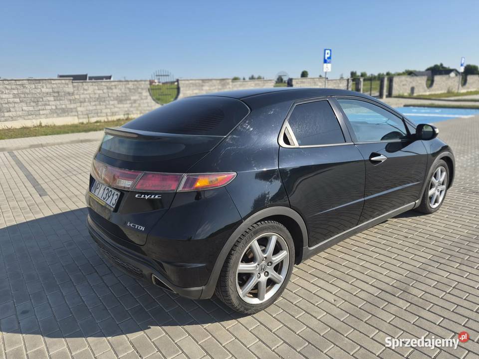 HONDA CIVIC UFO ładna długie opłaty 2007r Grajewo