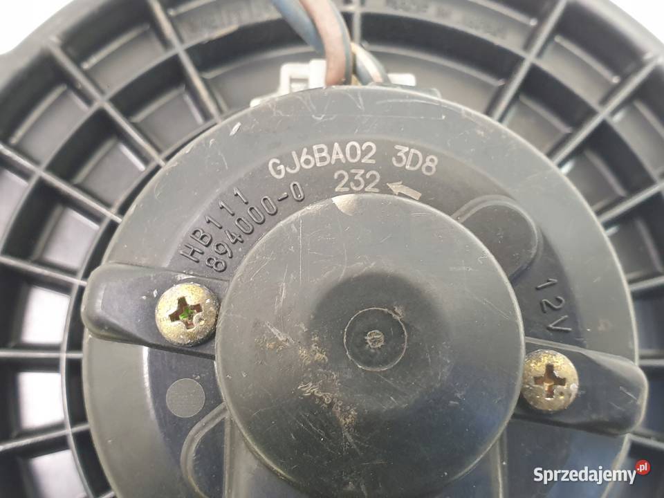 WENTYLATOR DMUCHAWY Mazda 6 I GG nawiewu Rudka