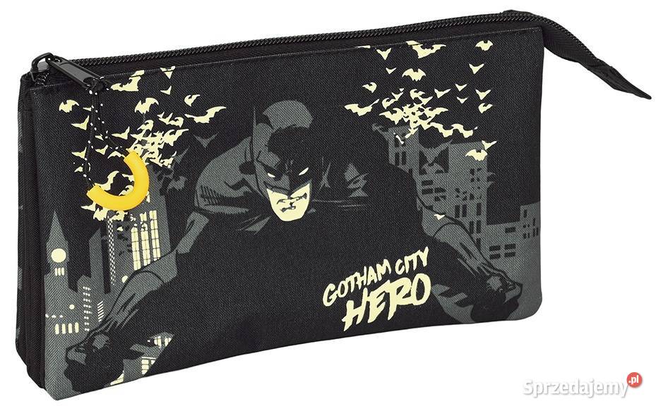 Piórnik 3 Przegrody Saszetka Batman DC Comics Mogilany