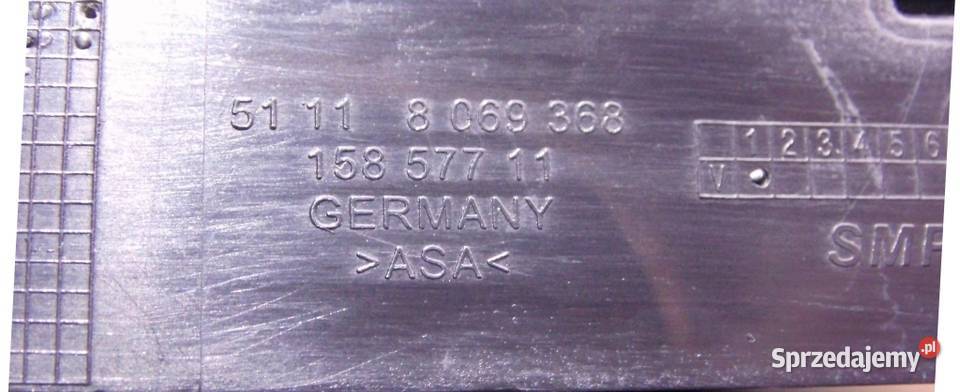 BMW 3 G20 G21 MPAKIET MSP 1822 KRATKA W ZDERZAK Biała Nyska