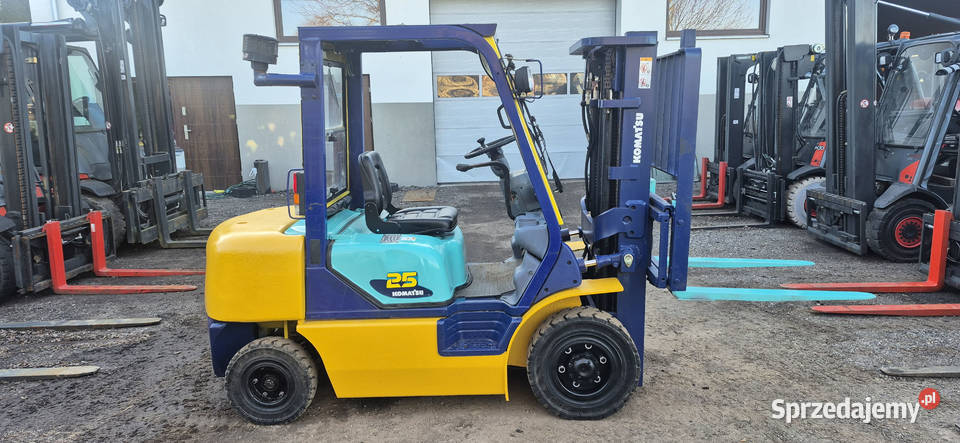 Wózek Widłowy KOMATSU FD25T Diesel Triplex 430 m Komatsu Wózki widłowe sprzedam