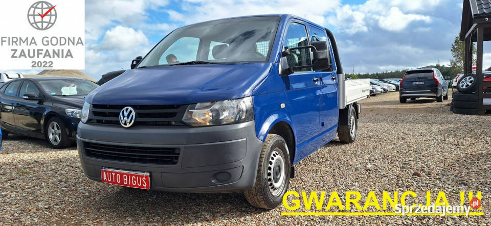 Volkswagen Transporter klima 6 osobowy ASR (kontrola trakcji) Lębork sprzedam